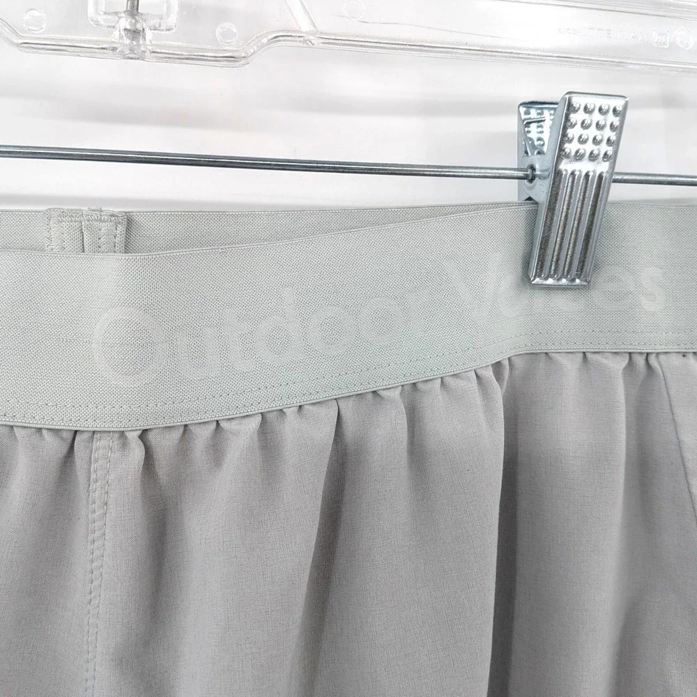 Outdoor Voices Running Shorts M Gray‎ Recycled Polyester Lined Active